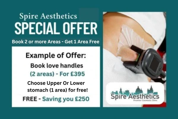 Fat Freezing Promotion Langside from Spire Aesthetics - Book Today!
